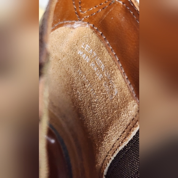 ❤️ NIB NINE WEST WOMEN'S LEATHER N-BRENDA ANKLE BOOTS - BROWN - SIZE 7 M ❤️ - Picture 7 of 12